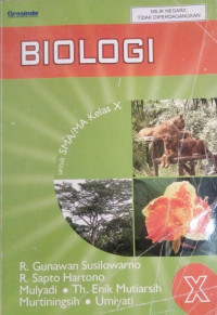 Image of Biologi untuk SMA/MA kelas X