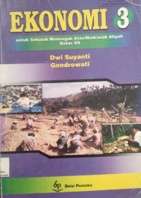 Image of Ekonomi untuk Sekolah Menengah Atas/Madrsah Aliyah Kelas XII