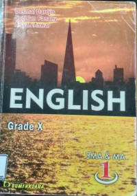 Image of English Grade X SMA/MA 1