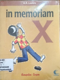 Image of In Memoriam X : Kumpulan Cerpen
