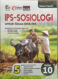 Image of IPS-Sosiologi untuk SMA/MA Kelas 10 Kurikulum Merdeka