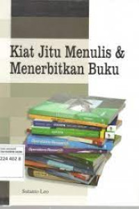 Image of Kiat Jitu Menulis dan Menerbitkan Buku