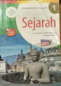 Image of Sejarah untuk Kelas X SMA/MA Kurikulum 2013
